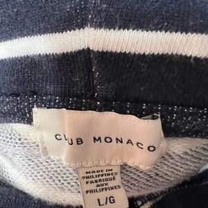 Club Monaco Men's Dark Blue Sweater